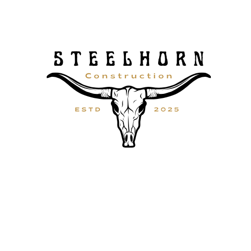 SteelHorn Construction Logo